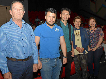 Carlos Alberto Osorio Tirado, Sebastián Osorio Grisales, Cristian Pineda Reyes, Nuria Amador de Van den Enden y Gloria Lucía Gri
