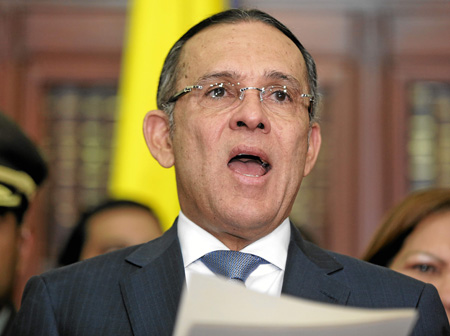 Efraín Cepeda, presidente del Congreso