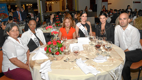 María del Pilar Botero, Sharol Michel Ramírez Tenorio de Colombia, Aceneth Alarcón, Rosario Beatriz Ossa Parra de Chile, Johanna