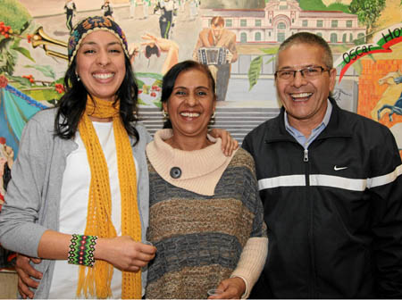 María Angélica Polanco Gómez, Omaira Gómez Gallego y Francisco Vásquez Cruz. 