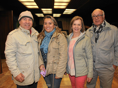 Luis Alberto Osorio, Martha Isabel Bolívar, Gloria Gómez Mejía y Marco Tulio Aguirre Jaramillo. 