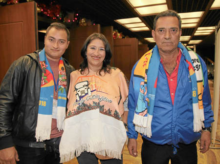 Manuel Alejandro Villada, Luz Elena García y Germán García. 