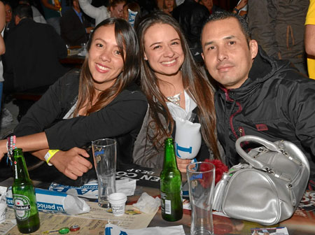 Alexandra Marín Giraldo, Ana María Tabares y Óscar Henao.