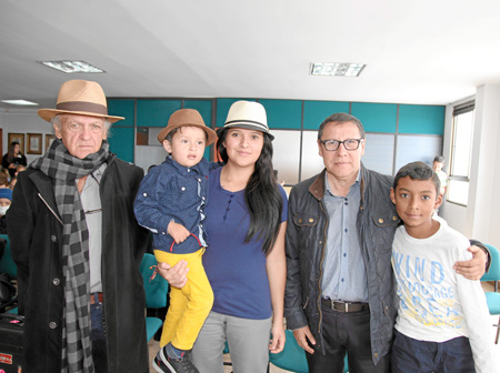 Humberto Botero Jaramillo, Jacobo Gómez Prieto, Laura María Gómez Prieto, Víctor Diusabá y David Eduardo Prieto. 