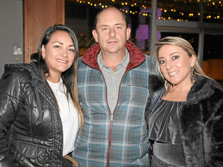 Lorena Jurado Román, Jim Botero Jaramillo y Carolina Calle Zapata. 