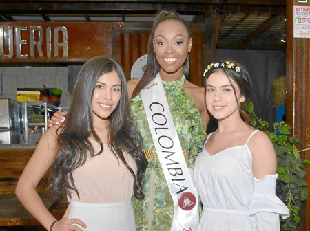 Manuela López Bedoya, Sharol Michel Ramírez Tenorio de Colombia y Mariana Giraldo Hincapié. 