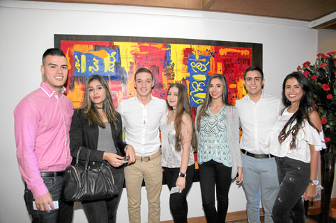 Santiago Gómez, Dayana Arboleda, Federico Ramírez, Isabela Díaz, Isabela Gutiérrez, Felipe Gómez y Valentina García. 