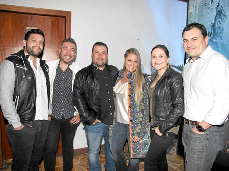 Juan Pablo Velásquez, Felipe Castaño, Iván Darío Pinilla, Ángela López, Mónica Ramírez y Alejandro Vargas.