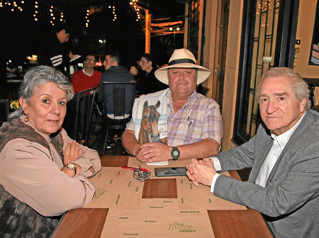 Clemencia Ocampo, Luis Alberto Ocampo y Ómar Yepes Alzate se reunieron en un almuerzo en el restaurante Don Juaco.