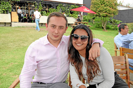 Santiago Castillo Trujillo y Juliana Olave Méndez.