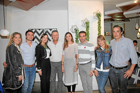 Amparo Villar, Felipe Sierra Martínez, Liliana Martínez de Sierra, Luis Emilio Sierra Grajales, Estefanía Sierra Martínez, Enriq