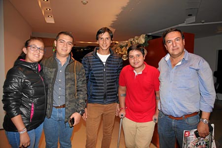 María José Villa, Juan Simón Villa, Andrés Roca Rey, Ricardo Molina Gómez y John Jairo Molina Echeverri.