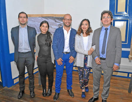 Víctor Jurado Loaiza, María Camila Morales, Juan Carlos Acevedo Ramos, Elizabeth Sossa Gallego y Carlos Augusto Jaramillo Parra.