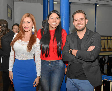 Adriana Chavarriaga Téllez, Paola Gutiérrez Urrea y Digo Gutiérrez Betancur.