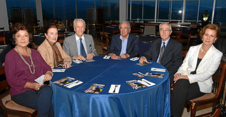 Julia Clemencia de Gutiérrez, Bertha Restrepo Jaramillo, Álvaro Velásquez Garcés, Roberto Gutiérrez Jaramillo, Julián Jaramillo 