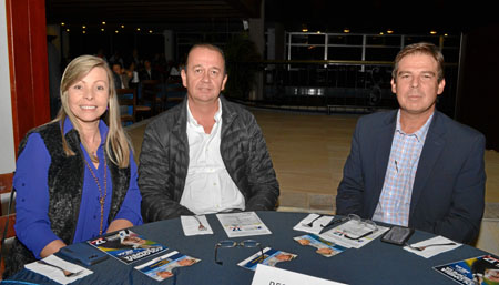 Diana Botero de Toro, Luis Felipe Toro Mejía y Carlos Eduardo Vélez Ocampo.