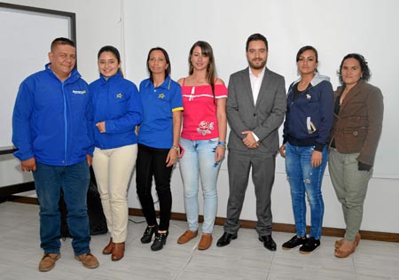 Rubén Zambrano, Gloria Marcela Hincapié, Elizabeth Galeano Ovando, Natalia Giraldo Rodríguez, Juan David Muñoz Ocampo, Milena He