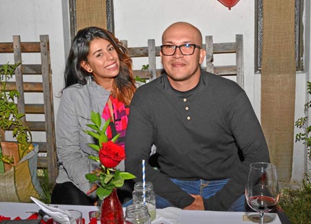 Paola Ramírez invitó a Franz Fonseca Acosta a celebrar su cumpleaños en una comida en el restaurante Mercado de la Macarena.