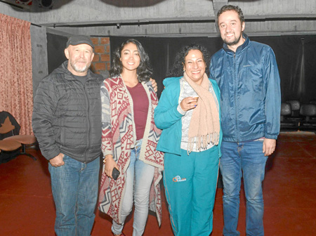 Augusto Muñoz Sánchez, Viviana Hoyos Gómez, Yolanda Arias Gómez y David Carmona Patiño. 