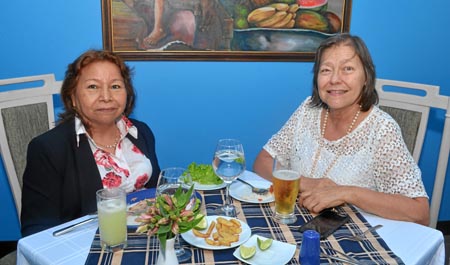 Para celebrar el cumpleaños de Faustina Martínez Escobar, Cecilia Henao Aristizábal ofreció un almuerzo en el restaurante Las Re