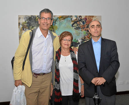 Nelson Arbeláez Yepes, Carmen Tulia Arbeláez de Castañeda y Orlando Castañeda Fierro.
