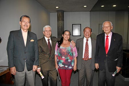 Fabio Alberto Durán Obando, Javier Márquez Betancur, Gloria Patricia Chica Buitrago, Jairo Castro Eusse y Carlos Alberto Acosta.