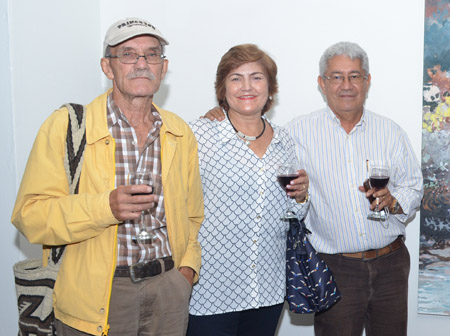 Nelson Arbeláez Yepes, Carmen Tulia Arbeláez de Castañeda y Orlando Castañeda Fierro.