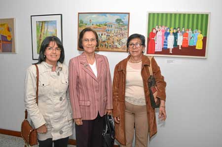 Martha Lucía Bustamante Bedoya, Livia González de Ruiz y Marina González Henao. 