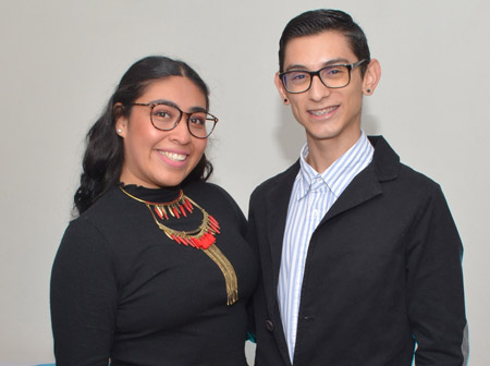 Daniela Navarro Zuluaga y Juan Pablo Serna Trejos.