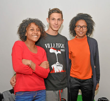 Verónica López Mendoza, Juan Manuel Martínez Ossa y Daniela López Mendoza.