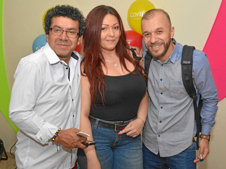 Wilson Arenas, Paula Castrillón Fernández y Juan Camilo Ramírez Rincón.
