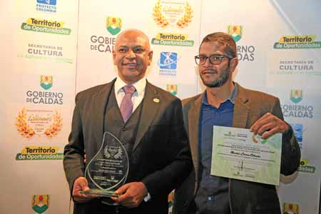 El estímulo a la Vida y obra de un investigador o creador en la danza folclórica fue para Nicolás Lerma Estrada, de Riosucio.