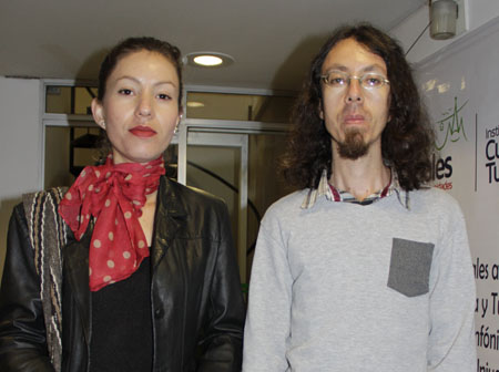 Marisela y Fabián Mauricio Marín.