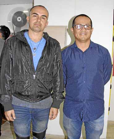 Rubén Darío Alarcón y Juan Carlos Valencia.