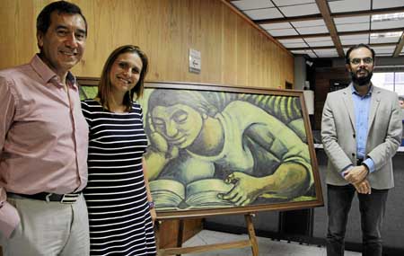 Manuel Jiménez, Patricia Salazar y Juan Guillermo Correa.