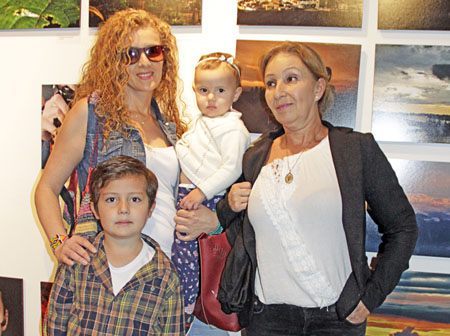 Andrea Velásquez, Violeta Giraldo, Tomás Giraldo y María del Socorro Pérez. 