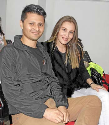 Leonardo Gamba y Catalina Sanz.