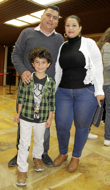 Raúl Eduardo Vargas, Diana Lucía Peña y Gerónimo Vargas Peña.