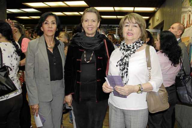 Myriam Caraballo, Esperanza Ocampo y Florelia Botero.