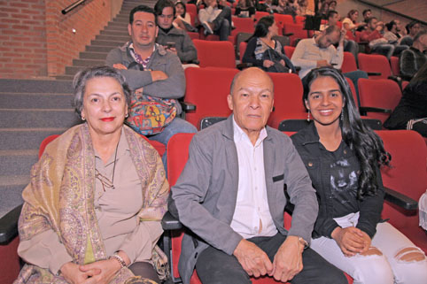 Ofelia García Restrepo, Santiago Sánchez Arango y Alejandra Díaz Sánchez. 