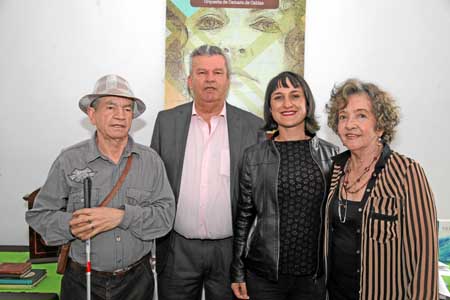 José Ómar Arbeláez, Darío Grisales López, Luisa Zuluaga Gómez y Alicia Sierra Botero. 