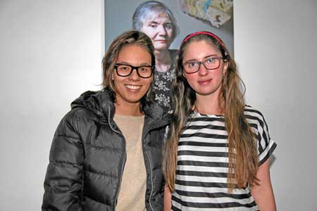 Ana Mafla Osorio y Mariana Zuluaga Pineda. 