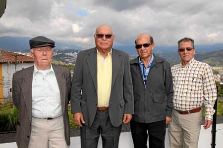 Gabriel Otero Gómez, Argemiro Buitrago Acevedo, Víctor Julio Rincón y Román Elí Castañeda. 