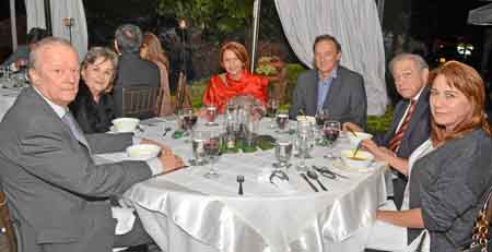 William Ruiz Sanz, Anamaría Jaramillo de Ruiz, Cristina López de Saffón, Gilberto Saffon Arango, Néstor Buitrago Trujillo y Marc