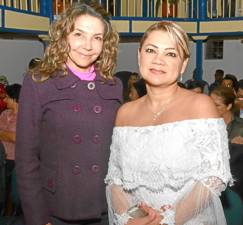 Julieta Toro Gómez y Fidelina Martínez Vanegas.