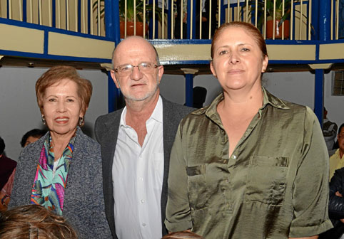 Alba Lucía García Montes, Henry Gutiérrez Ángel y Stella Salas Granada.