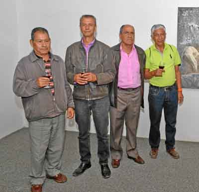 Víctor Pesca, Gilberto Osorio, Alberto Betancuourt y Antonio José Villa Villa.