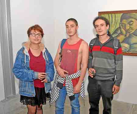 Diana Múnera Rodríguez, Mateo Hoyos Restrepo y Andrés de los Ríos Arce.