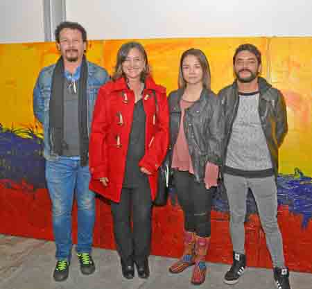 Jorge Hernán Lagos, Olga Lucía Hurtado Gómez, Paula Ravagli y Sebastiaan DIJ.