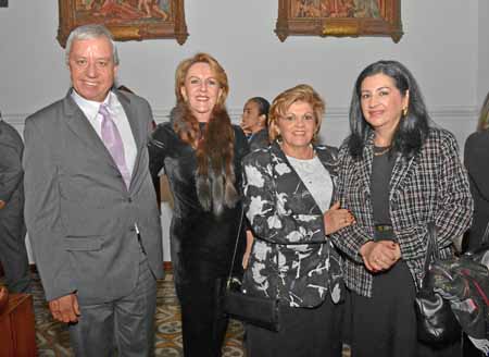 Carlos Arboleda González, María Ruby Aristizábal Gómez, Inés Mejía Aristizábal y Alba Lucía Zuluaga Cardona.